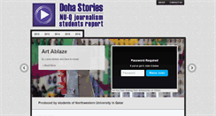 Desktop Screenshot of dohastories.org